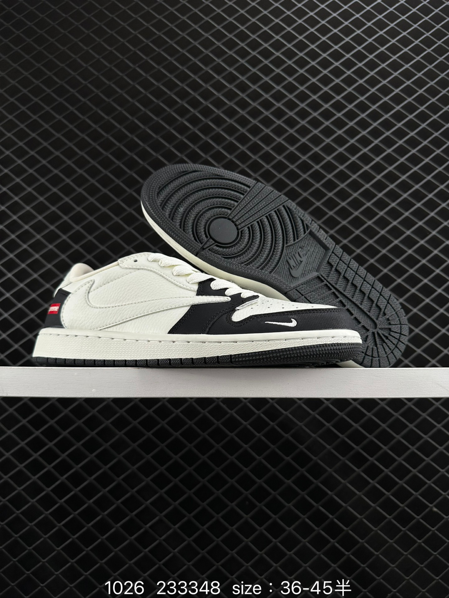 fragment design x Travis Scott x Nike Air Jordan 1 Low OG SP”Black/Green Toe“